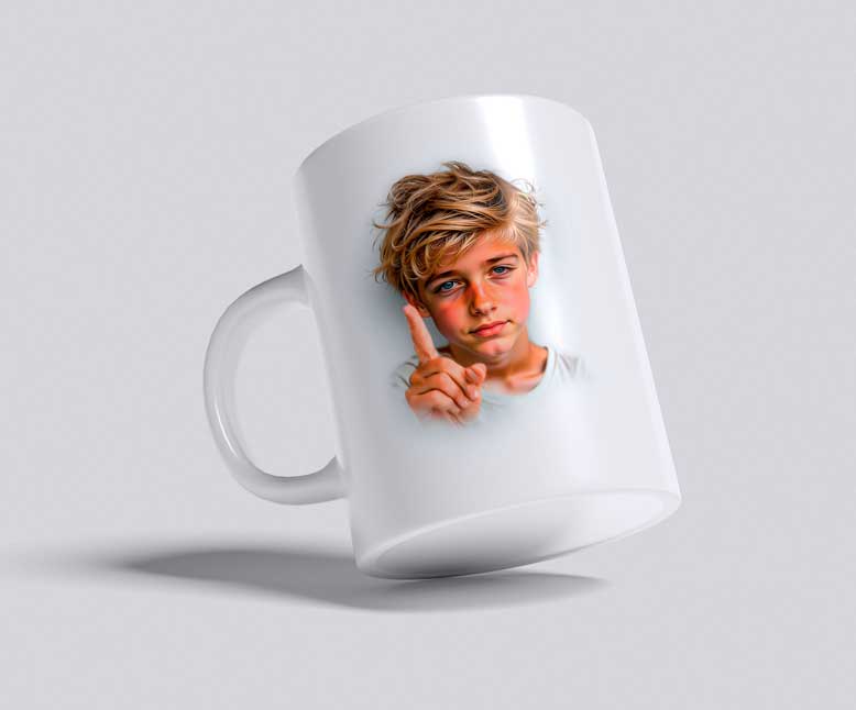 MAXR Zitat-Kaffeebecher 1 (Linkshänder)