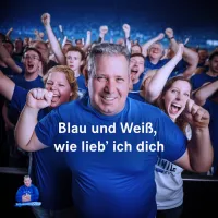 Blau und Weiß, wie lieb' ich dich