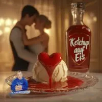 Ketchup auf Eis
