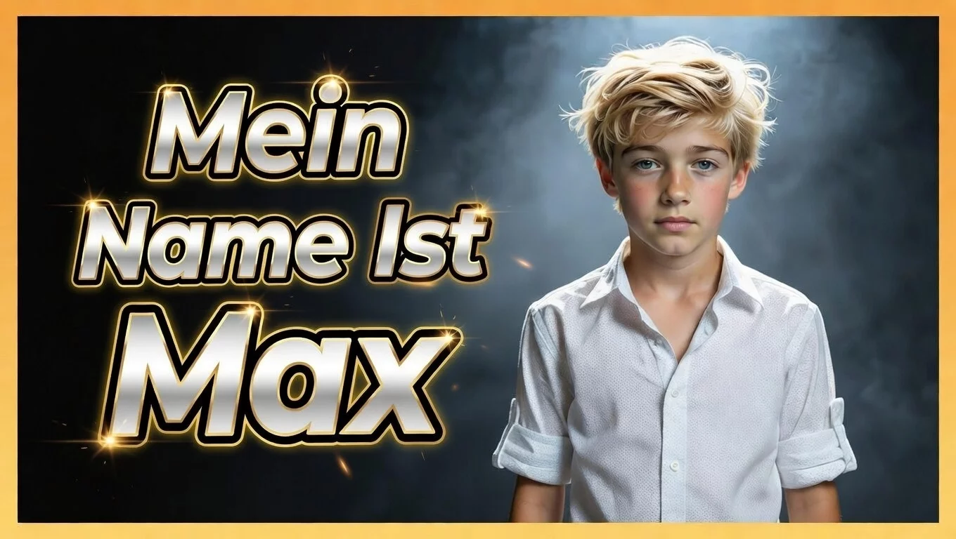 Mein Name ist Max